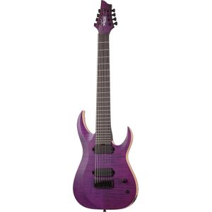 Schecter John Browne TAO-8 elektrische gitaar Satin Trans Purple