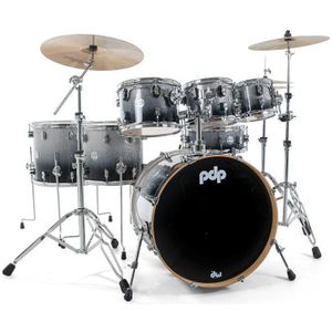PDP Drums PD808488 Concept Maple Silver to Black Fade 7d. drumstel