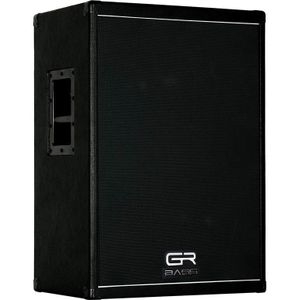 GRBass GR212/4 700W 2x12 basgitaar cabinet 4 Ohm zwart