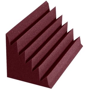 Auralex DST-LENRD Burgundy 30x30x61cm bass trap rood (4-delig)