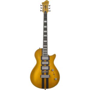 Hagstrom Ultra Max Special Blockbuster Yellow Metallic elektrische gitaar