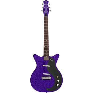 Danelectro Blackout 59 Purple Metal Flake elektrische gitaar