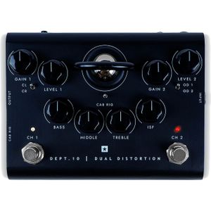 Blackstar DEPT.10 Dual Distortion Valve Distortion / Preamp 2-kanaals effectpedaal