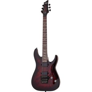 Schecter Omen Elite-6 FR Black Cherry Burst elektrische gitaar