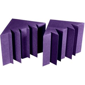 Auralex MegaLENRD Purple 61x61x61cm bass trap paars (2-delig)