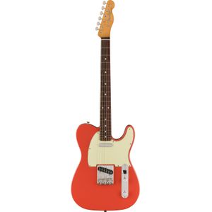 Fender Vintera II 60s Telecaster RW Fiesta Red elektrische gitaar met gigbag