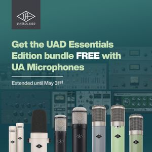 Universal Audio SD-1 Standard Dynamic Microphone broadcast microfoon (promo)