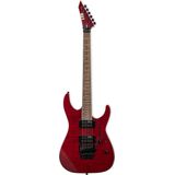 ESP LTD M200FM See Thru Red elektrische gitaar