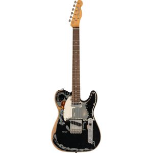 Fender Joe Strummer Telecaster Black RW signature elektrische gitaar met koffer