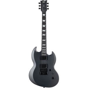ESP LTD Deluxe Viper-1000 Evertune Charcoal Metallic Satin elektrische gitaar