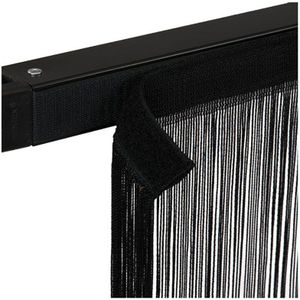 Wentex String Curtain 6x3m zwart Pipe & Drape