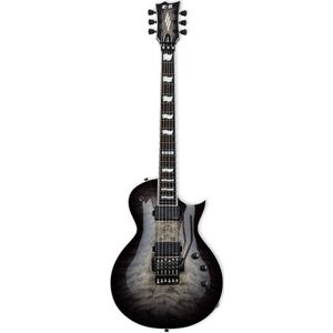 ESP E-II Eclipse FR Charcoal Burst elektrische gitaar met koffer