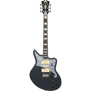 D'Angelico Premier Bob Weir Bedford Matte Stone elektrische gitaar met gigbag