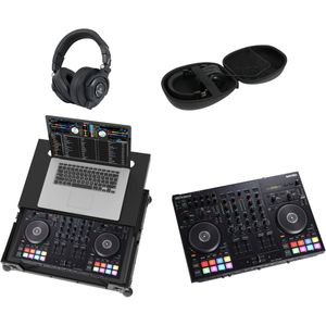 Roland DJ-707M DJ controller & flightcase + hoofdtelefoon & hardcase