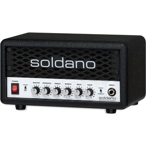 Soldano SLO Mini Head 30 watt gitaarversterker top