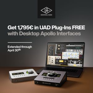 Universal Audio Apollo Twin X DUO Heritage Edition Thunderbolt 3 desktop audio interface (promo)