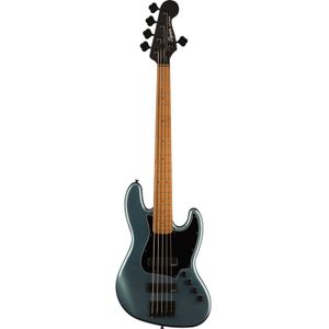 Squier Contemporary Active Jazz Bass HH V Gunmetal Metallic 5-snarige elektrische basgitaar