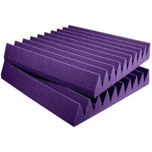 Auralex Studiofoam Wedges Purple 61x61x10cm absorber paars (6-delig)