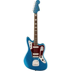 Squier FSR Classic Vibe 70s Jaguar Blue Sparkle IL elektrische gitaar