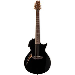 ESP LTD Thinline Series TL-7 Black 7-snarige elektrisch-akoestische westerngitaar