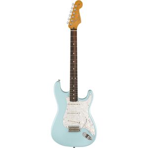 Fender Limited Edition Cory Wong Stratocaster RW Daphne Blue elektrische gitaar met deluxe hardshell koffer