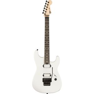 Charvel Jim Root Signature Pro-Mod San Dimas Satin White elektrische gitaar met Soft Case