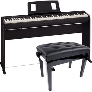 Roland FP-10 digitale piano + onderstel + pianobank