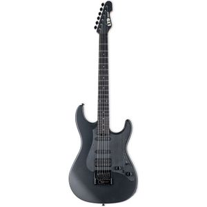 ESP LTD Deluxe SN-1000 Evertune Charcoal Metallic Satin elektrische gitaar