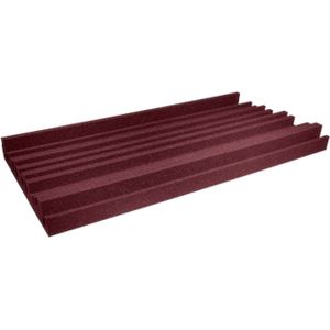 Auralex Studiofoam Metro Burgundy 61x122x10cm absorber rood (6-delig)