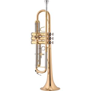 Jupiter JTR700RQ Bb trompet (goudmessing, gelakt)