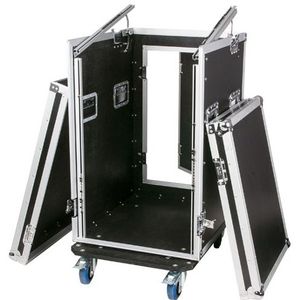 DAP RCA-DD16TOP14 combi flightcase 16u + 12u