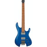 Ibanez Q Series Q52-LBM Laser Blue Matte headless elektrische gitaar met gigbag