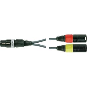 Sennheiser AC20 Y-kabel XLR-5F (5-pins) / 2 x XLR-3M (3-pins)