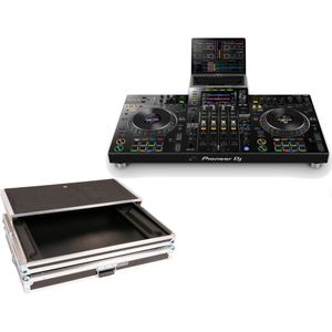 Pioneer DJ XDJ-XZ + Innox case met laptopplateau