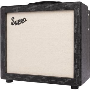 Supro 1614RT Amulet 1x12 Black Scandia 15W gitaarversterker combo met buizen reverb en tremolo