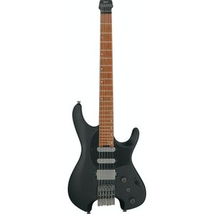 Ibanez Q Series Q54-BKF Black Flat headless elektrische gitaar met gigbag