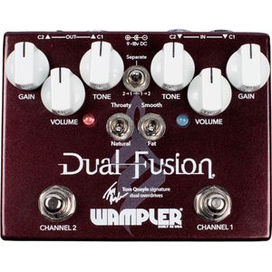 Wampler Tom Quayle: Dual Fusion signature overdrive effectpedaal