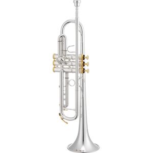 XO 1600I-S Ingram (verzilverd, vergulde versieringen) Bb trompet met koffer