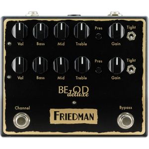 Friedman BE-OD Deluxe overdrive effectpedaal