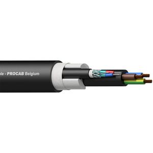 Procab PAC151/3 DMX-AES en 3G1.5 power kabel (per rol van 300 m)