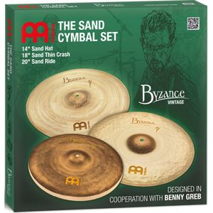 Meinl Byzance Vintage Sand Benny Greb bekkenset