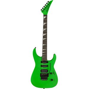 Jackson American Series Soloist SL3 EB Satin Slime Green elektrische gitaar met soft case