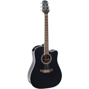 Takamine GD34CE Black elektrisch-akoestische westerngitaar met gigbag