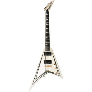 Jackson RRT-3 Pro Series Rhoads Ivory Black Pinstripes