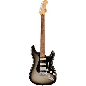 Fender Player Plus Stratocaster HSS PF Silverburst elektrische gitaar met deluxe gigbag