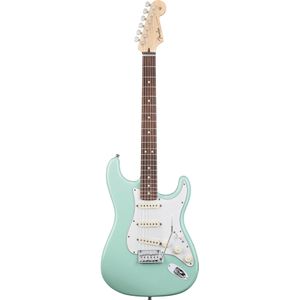 Fender Custom Shop Jeff Beck Stratocaster RW Surf Green met deluxe koffer en CoA