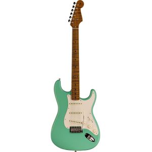 Fender Custom Shop LTD Roasted '50s Strat DLX Closet Classic Faded Aged Seafoam Green met deluxe koffer en CoA