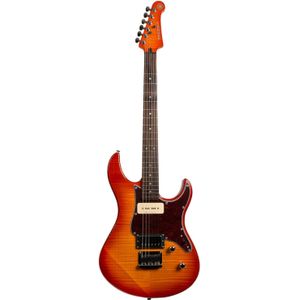 Yamaha Pacifica 611HFM elektrische gitaar amber sunburst