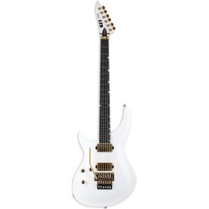 ESP LTD Deluxe H3-1000FR LH Snow White linkshandige elektrische gitaar