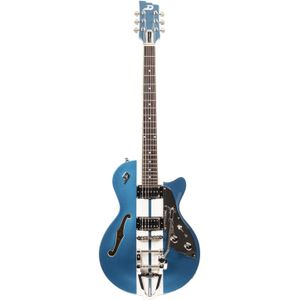 Duesenberg Alliance Mike Campbell I Metallic Light Blue elektrische gitaar met koffer